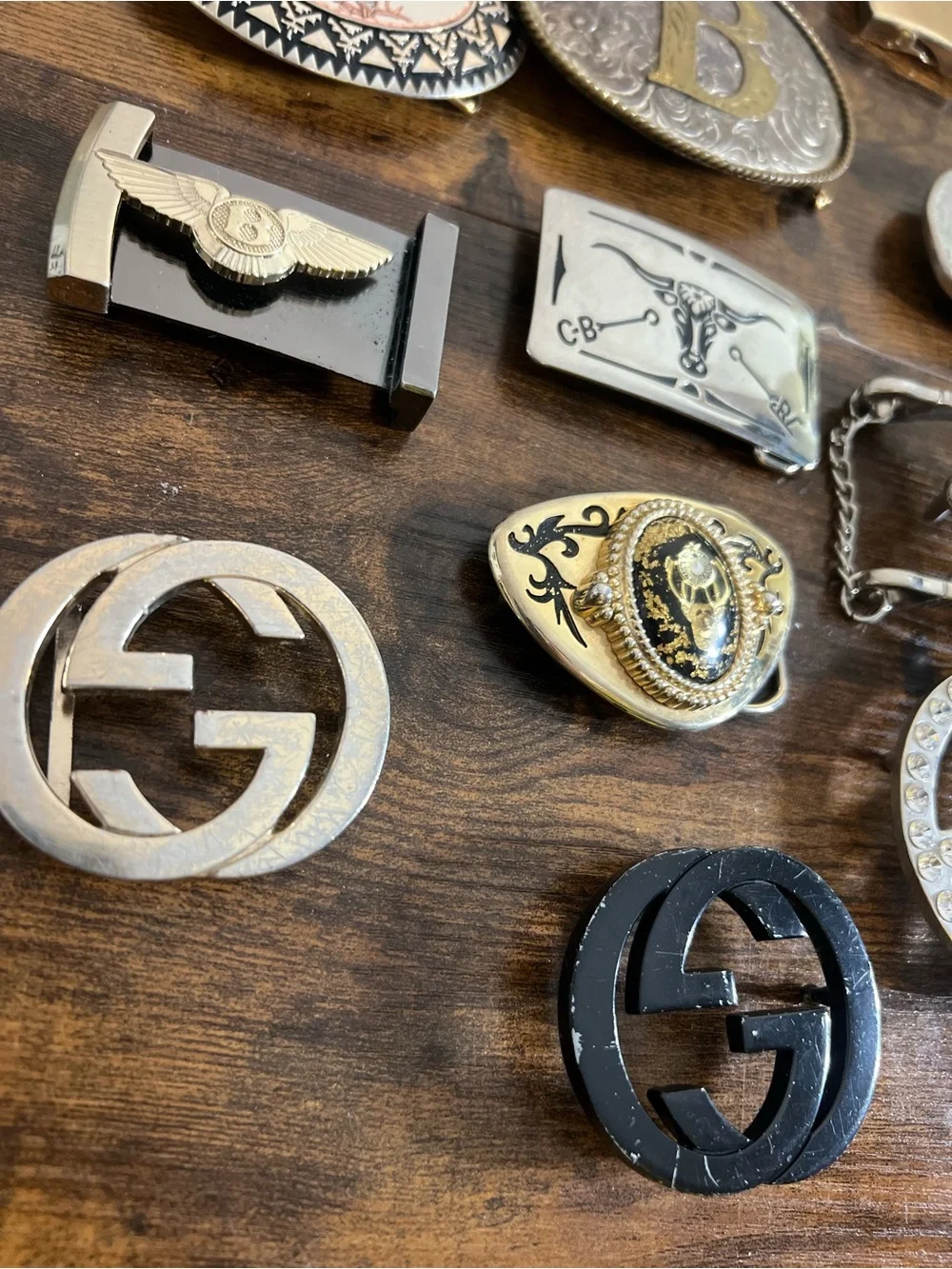 Mixed Men’s Money Clips and Buckle Accents - Gold & Silver Tones